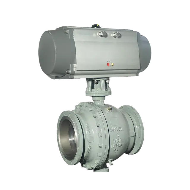 Pneumatic ball valve